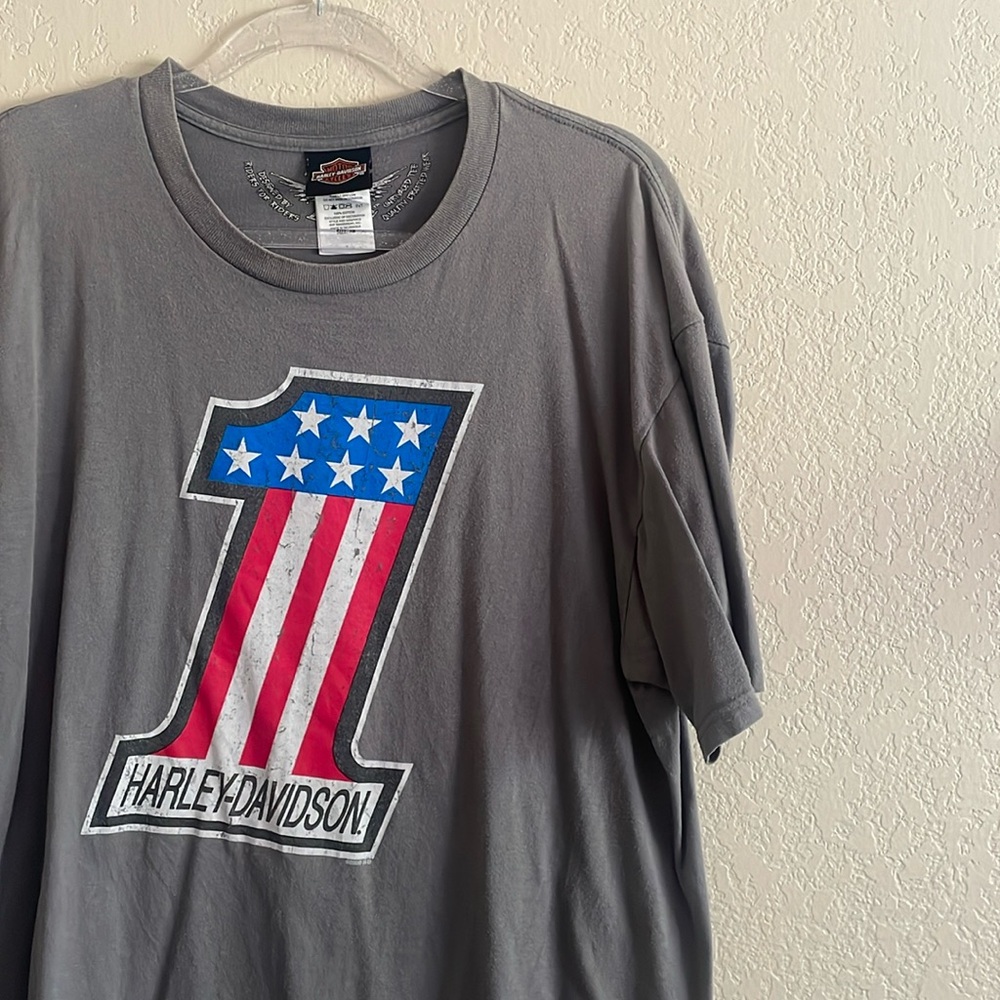 Harley-Davidson #1 T Shirt - Picture 1 of 7